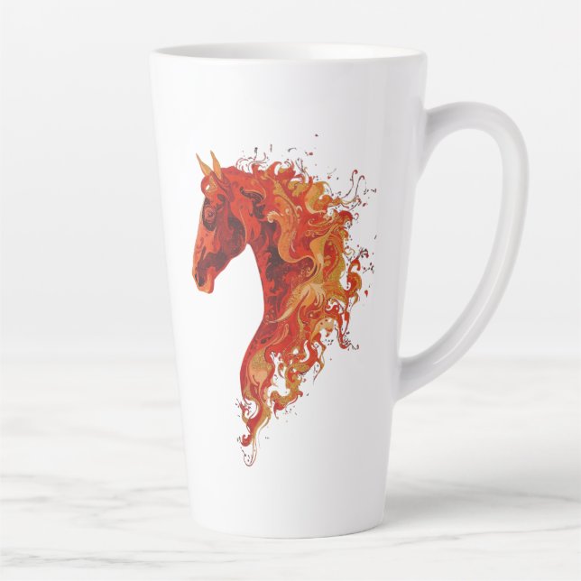 Feuerpferd Milchtasse (Rechts)