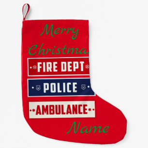 Feuerpolizei Ambulanz Thunder_Cove Kleiner Weihnachtsstrumpf
