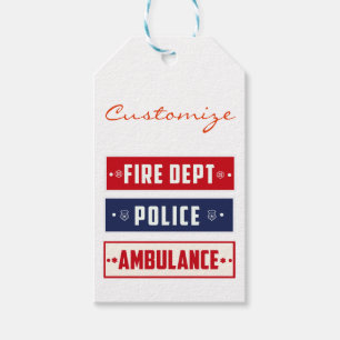 Feuerpolizei Geschenkanhänger