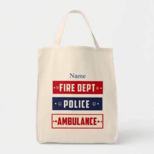 Feuerpolizei Logo Thunder_Cove Tragetasche