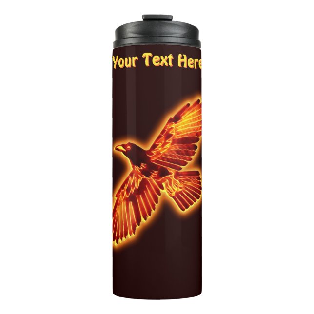 Feuerraven Thermosbecher (Vorderseite)