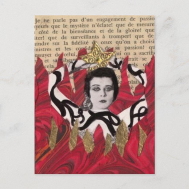 Feuerring Postkarte (Vorderseite)