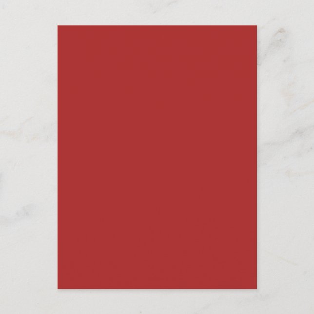 Feuerrot Postkarte (Vorderseite)