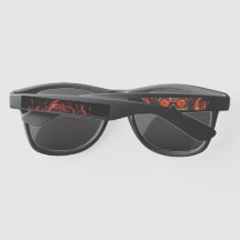 Feuerschädel, Vintages Design, Flammenschädel