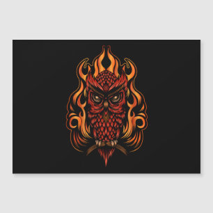 Feuerschale Magnetkarte