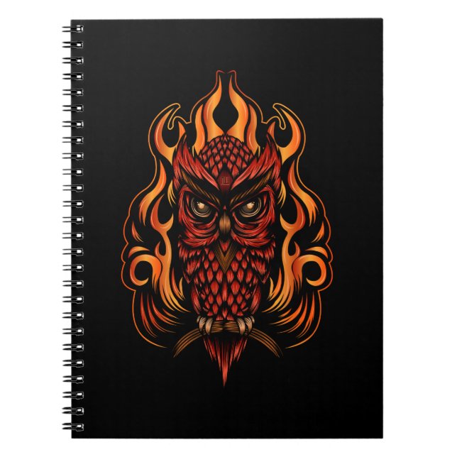 Feuerschale Notizblock (Vorderseite)