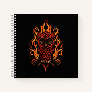 Feuerschale Notizbuch