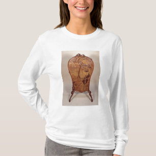 Feuerschirm mit Marketerie des verschiedenen T-Shirt