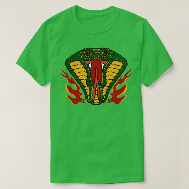 Feuerschlange T-Shirt (Design vorne)