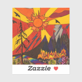 Feuerschutzaufkleber Aufkleber