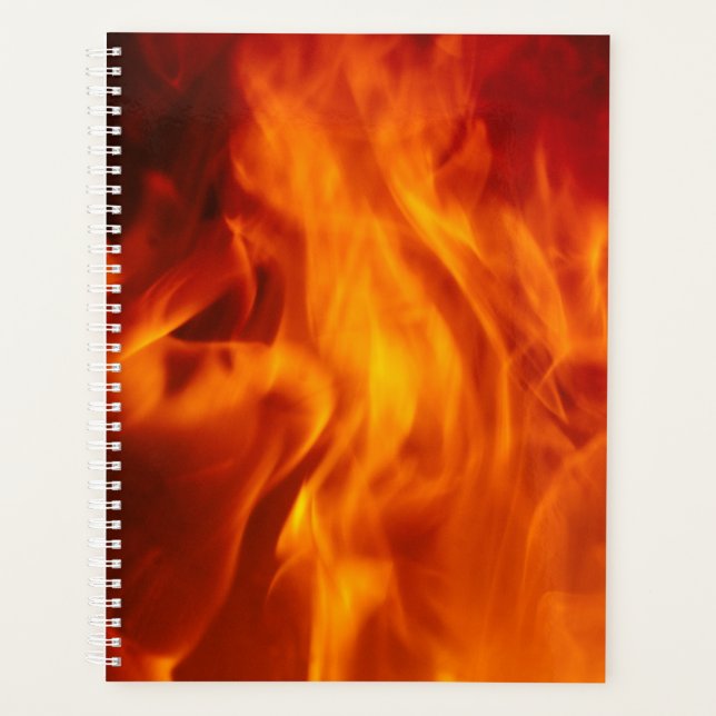FeuerspiralNotebook Planer (Vorderseite)
