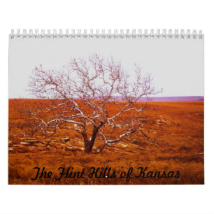 Feuerstein-Hügel von Kansas Kalender