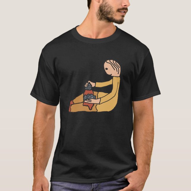 Feuerstein Knapping T-Shirt (Vorderseite)