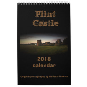 Feuersteinschloss Nordwales-Kalender 2018 Kalender