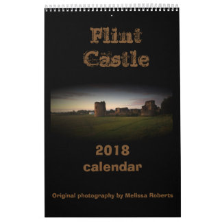 Feuersteinschloss Nordwales-Kalender 2018 Kalender