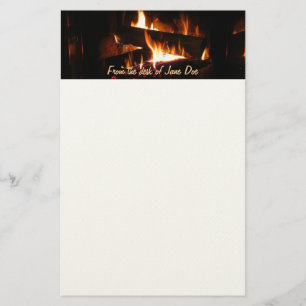 Feuerstromfotografie Briefpapier