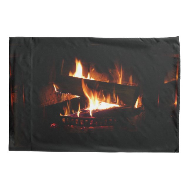 Feuerstromfotografie Kissenbezug (Rückseite)