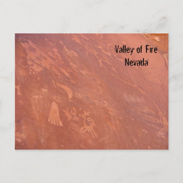 Feuertal, Nevada Postkarte (Vorderseite)