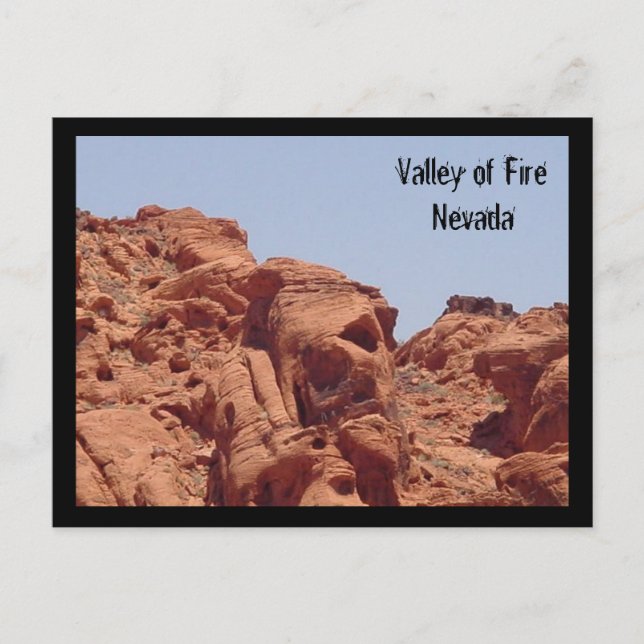 Feuertal Postkarte (Vorderseite)