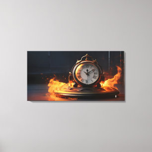 Feuerwacht Leinwanddruck