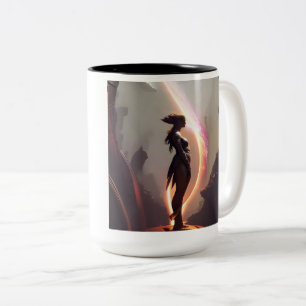 Feuerwaffe Zweifarbige Tasse
