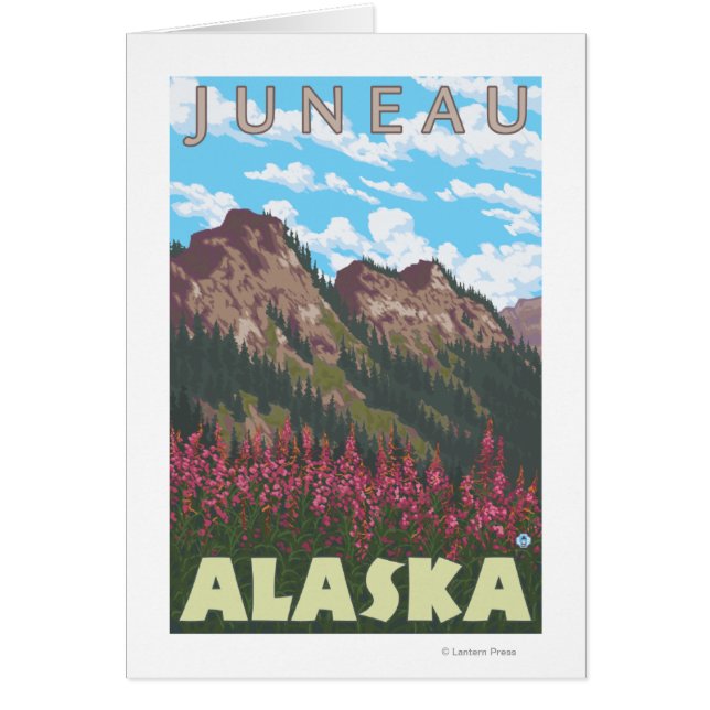 Feuerweh & Berge - Juneau, Alaska (Vorne)