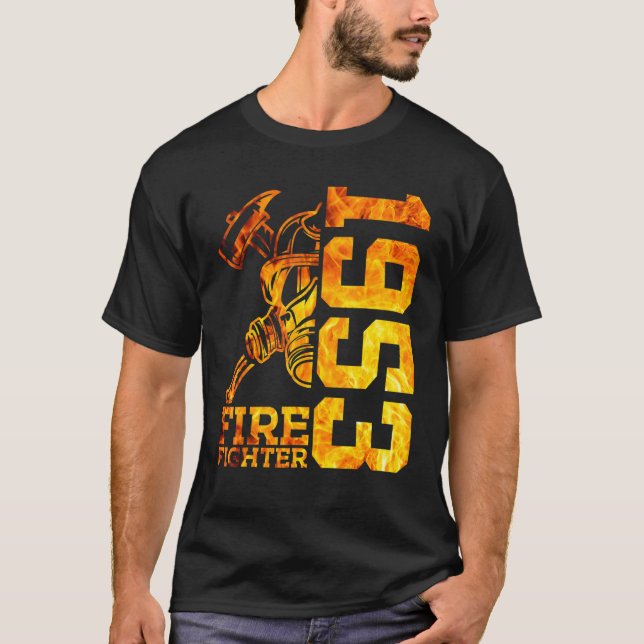 Feuerwehr 1953 69 Jahre Feuerbrigade 69. Geburtsta T-Shirt (Vorderseite)