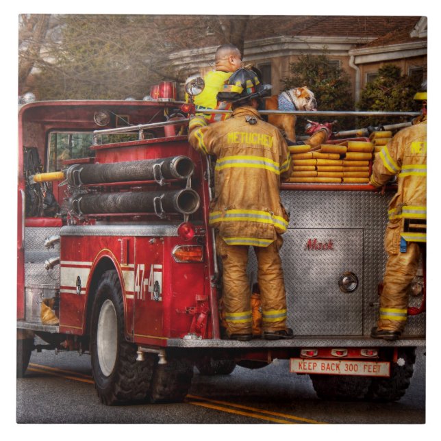 Feuerwehr - Abteilung Metuchen Fliese (Vorderseite)