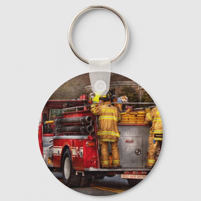 Feuerwehr - Abteilung Metuchen Schlüsselanhänger (Vorderseite)