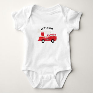 Feuerwehr Baby Strampler