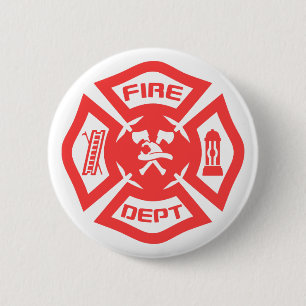 Feuerwehr Button
