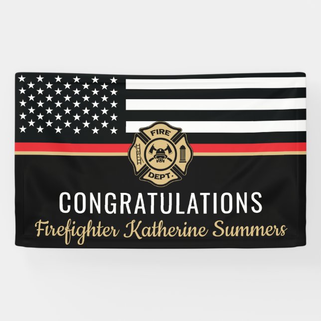 Feuerwehr der Feuerwehr der Feuerwehr der Feuerweh Banner (Horizontal)