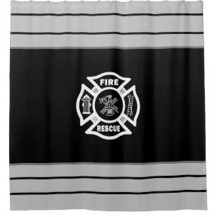 Feuerwehr duschvorhang