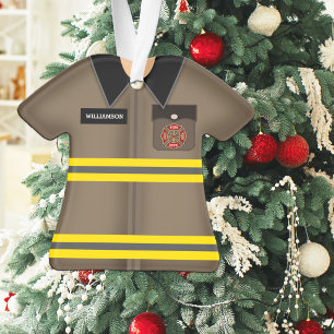 Feuerwehr-Einsatzjacke Ornament