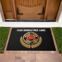 Feuerwehr Elegantes Schwarz und Gold