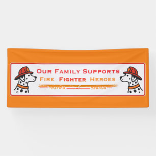 Feuerwehr-Familienbanner Banner