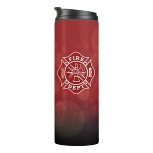 Feuerwehr / Feuerwehrmann Malteserkreuz Becher