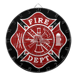 Feuerwehr/Feuerwehrmetallgehäuse Dartscheibe