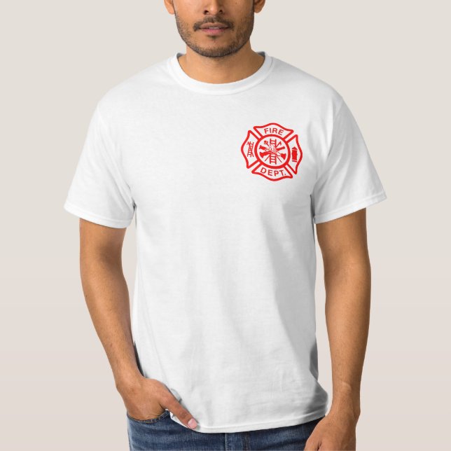 Feuerwehr für Feuerwehrleute T-Shirt (Vorderseite)