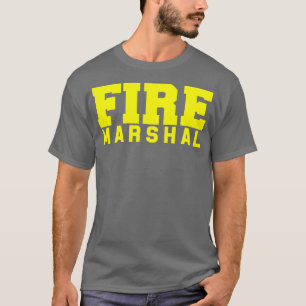 Feuerwehr-Kommissar Feuerwehrmänner Disziplinarunt T-Shirt
