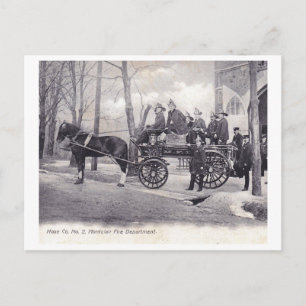 Feuerwehr, Montclair, New Jersey Vintage Postkarte
