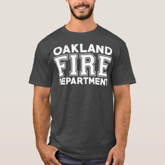 Feuerwehr Oakland Kalifornien Feuerwehr T-Shirt