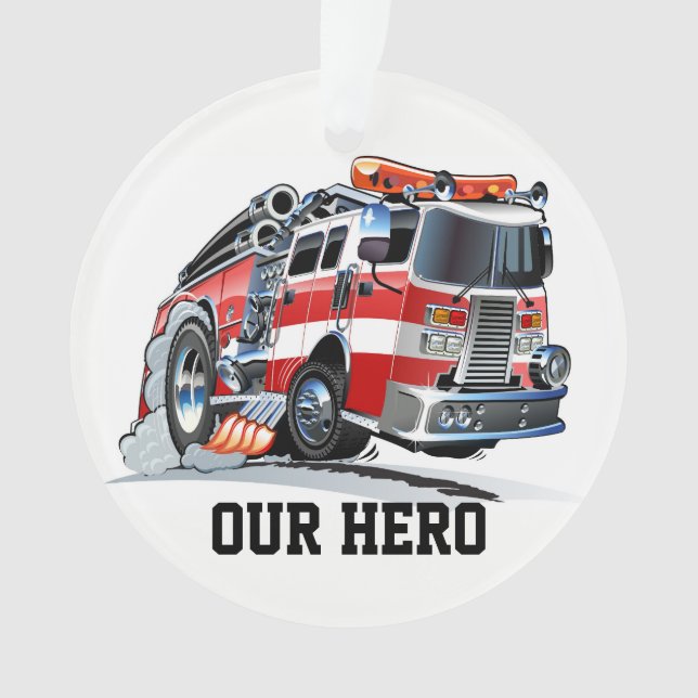Feuerwehr Ornament (Vorderseite)
