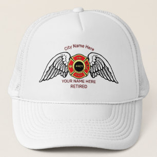 Feuerwehr Rettungskommando Custom Hat Truckerkappe