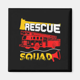 Feuerwehr-Rettungsteam Lebensretter-Geschenk Stolz Magnet