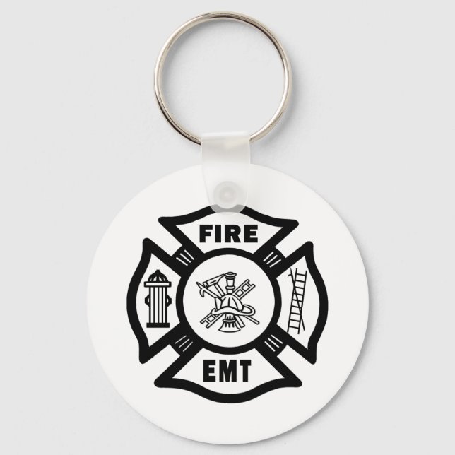Feuerwehr Schlüsselanhänger (Vorderseite)