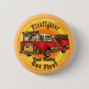 Feuerwehrauto Got Feuer Button