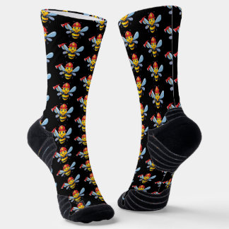 Feuerwehrbiene Socken