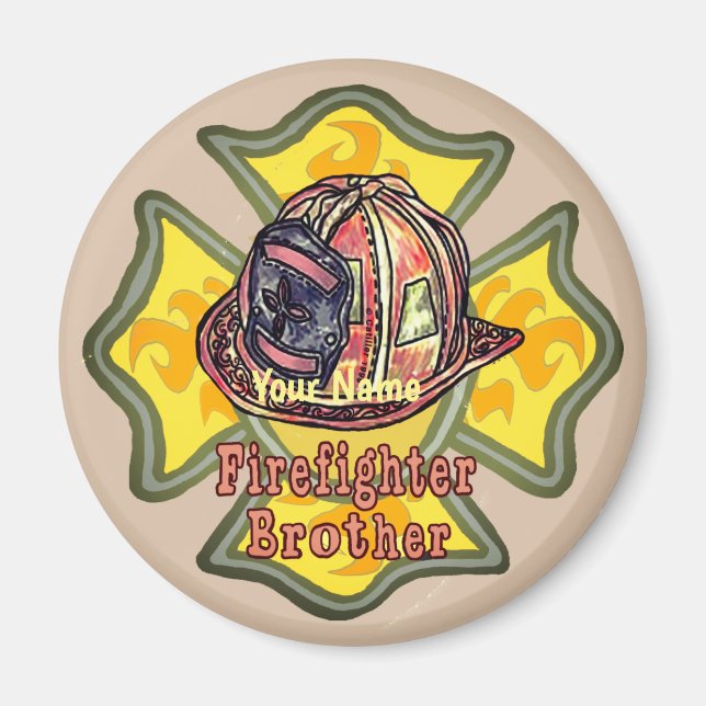 Feuerwehrbruder Magnet (Vorne)