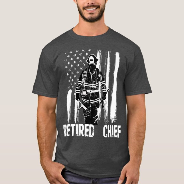 Feuerwehrchef    FeuerwehrmannBrandgeschenk T-Shirt (Vorderseite)